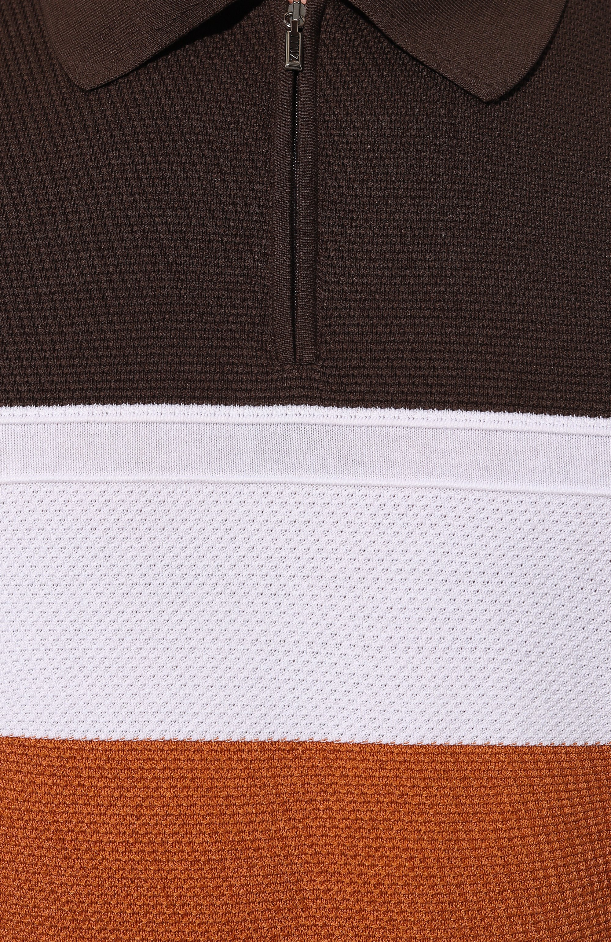 Поло из шелка и хлопка ZILLI, арт. KZP002M0142VH0L00_1, фото 5