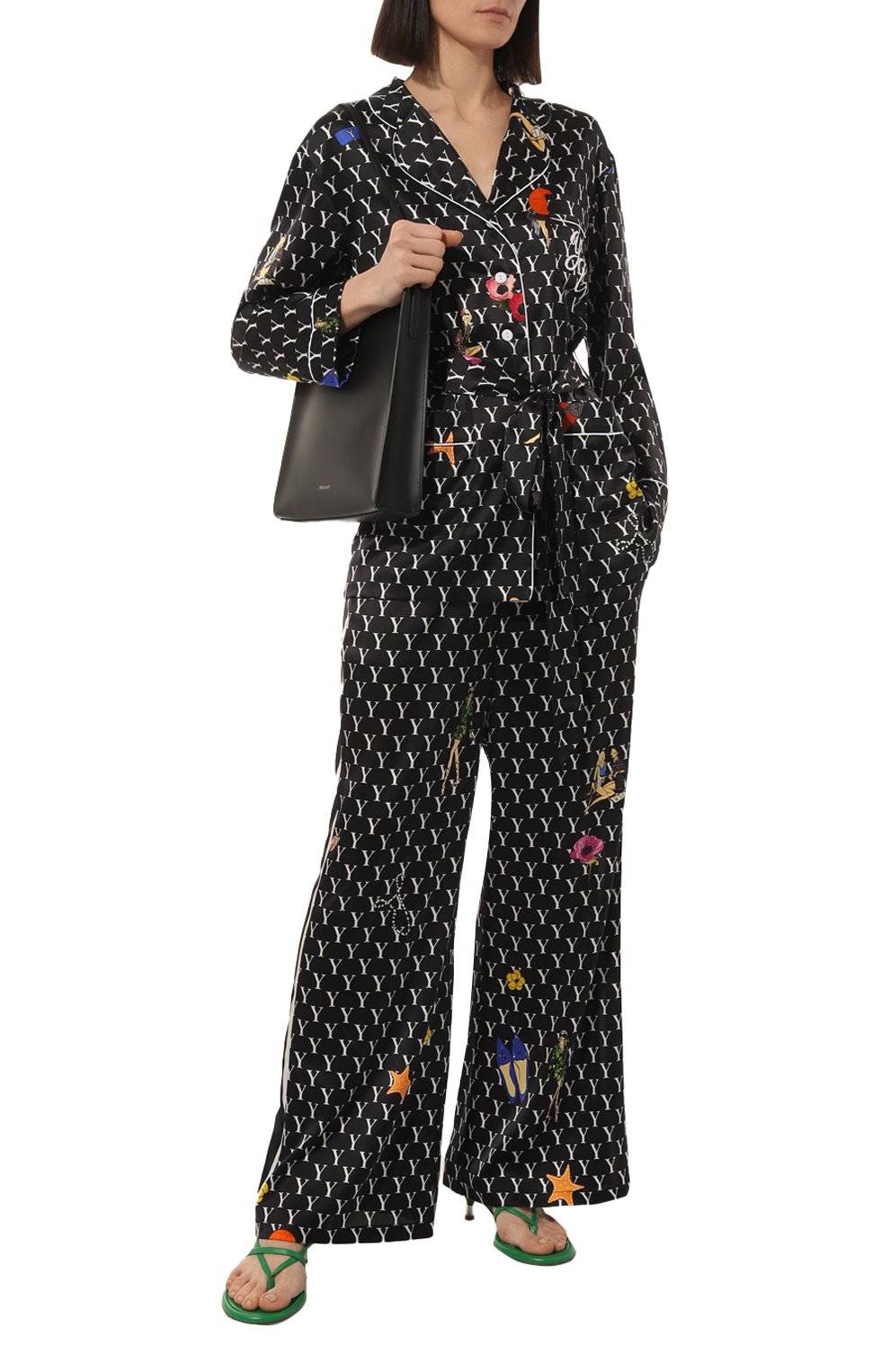 Шелковые брюки YANINA, арт. 0-2483, фото 2