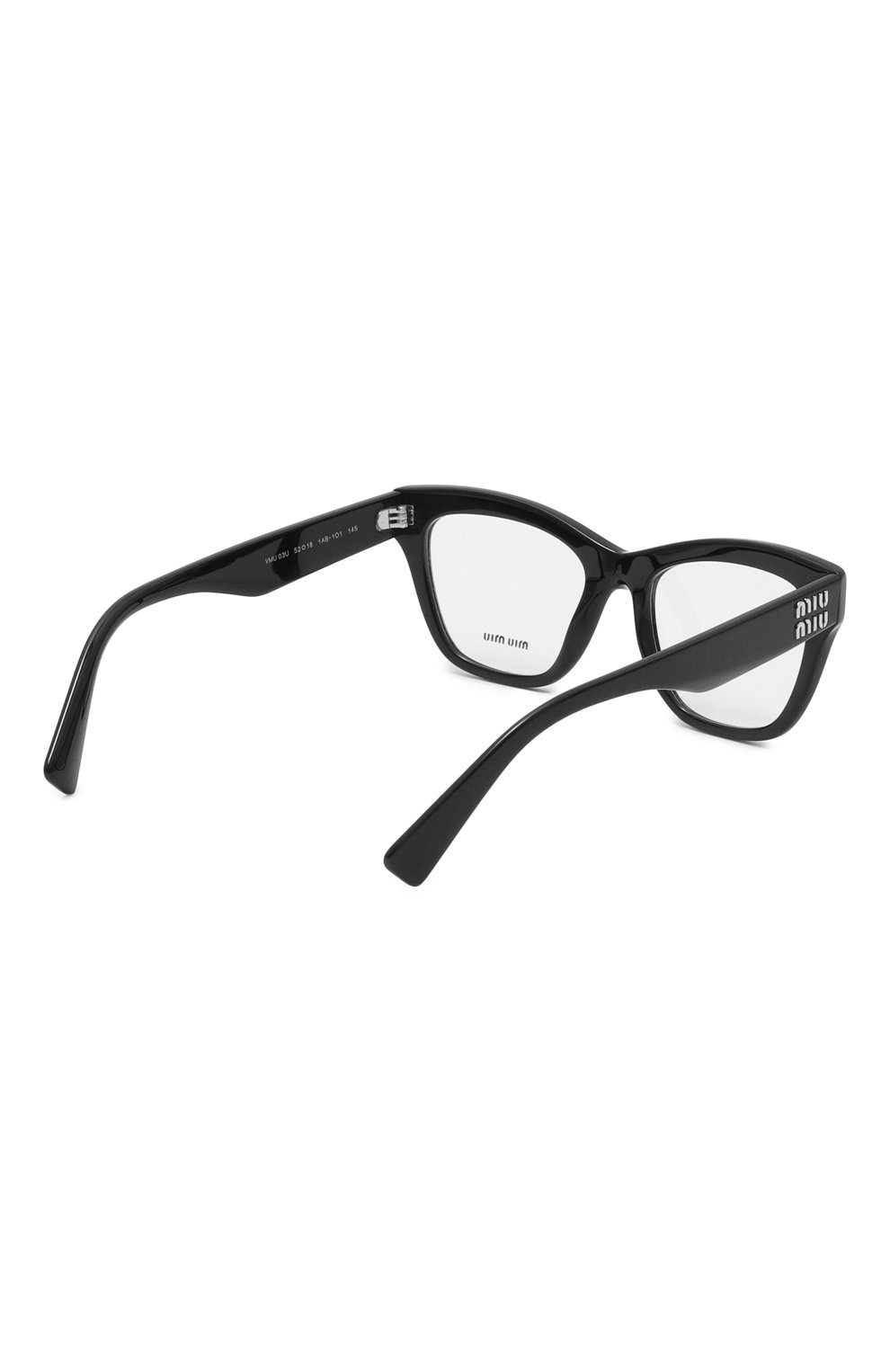 Оправа MIU MIU черного цвета по цене 35900 руб., арт. 03UV-1AB101, фото 4 Оправа MIU MIU, арт. 03UV-1AB101, фото 4