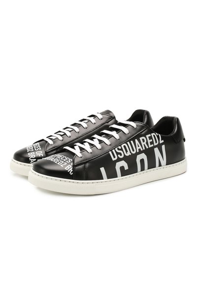 Кожаные кеды DSQUARED2, арт. SNM0005 01502648, фото 1