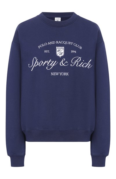 Женский хлопковый свитшот SPORTY AND RICH, арт. ST09875412BL106