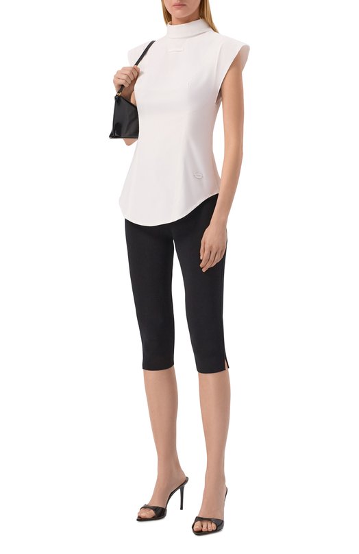 Хлопковый топ Jean Paul Gaultier 26/01-W-ST047/C071 Белый  26/01-W-ST047/C071 Фото 2