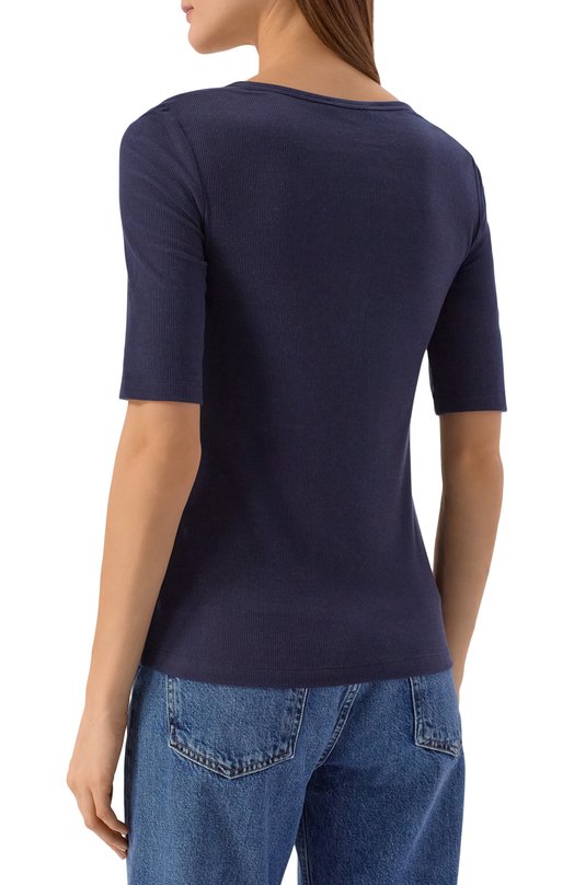 Топ из лиоцелла и шерсти 12 STOREEZ 136708 Синий  136708 Фото 4