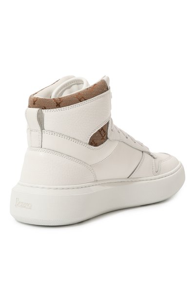 Кожаные кеды HERNO, арт. SH012DM/SH0E7, фото 5