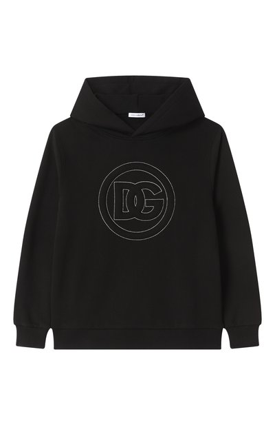 Хлопковое худи DOLCE & GABBANA, арт. L4JWLI/G70SS/8-14