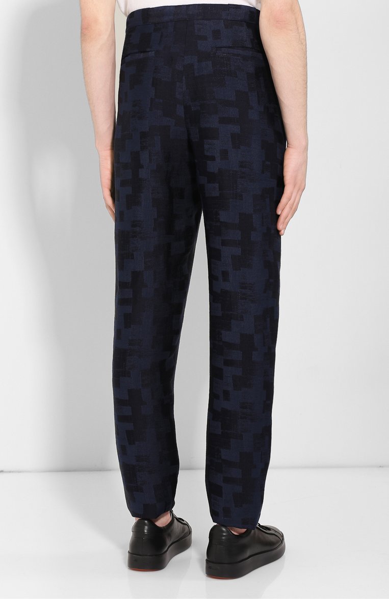 Брюки из смеси льна и вискозы GIORGIO ARMANI, арт. 9SGPP05N/T01JJ, фото 1