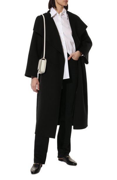 Кожаные сабо princetown GUCCI, арт. 423513/BLM00, фото 2