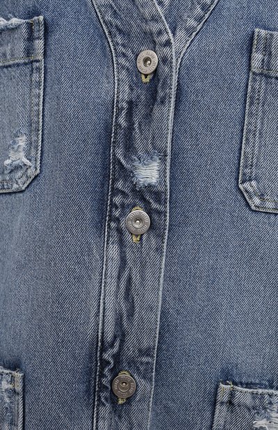 Джинсовый жакет MIU MIU, арт. GWG116-U8R-F0008, фото 5