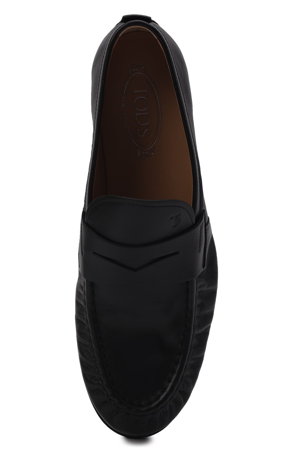 Кожаные пенни-лоферы TOD’S, арт. XXM02E0EC60QPJ, фото 6