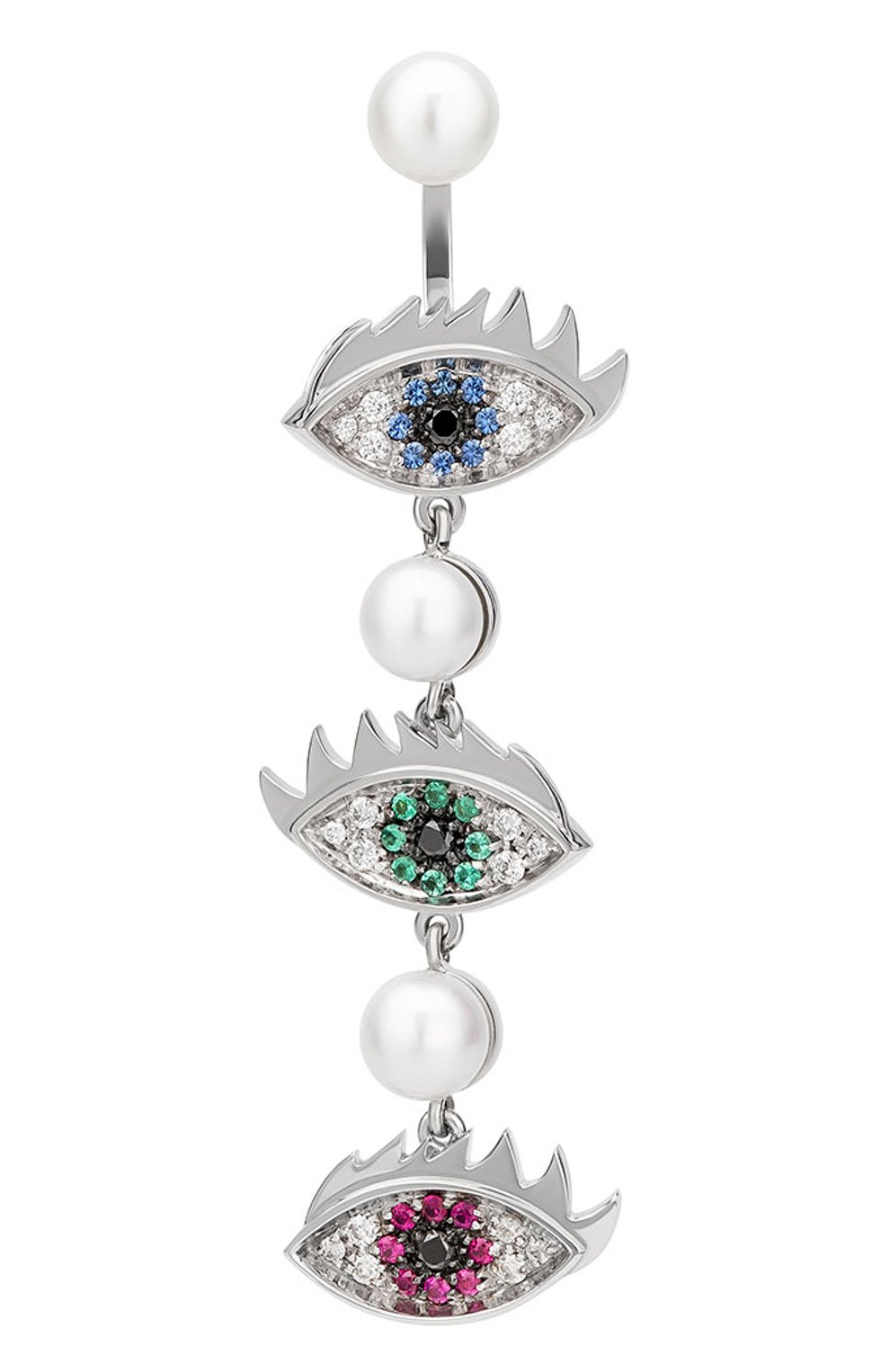 Серьга DELFINA DELETTREZ, арт. ANA5012.A, фото 1