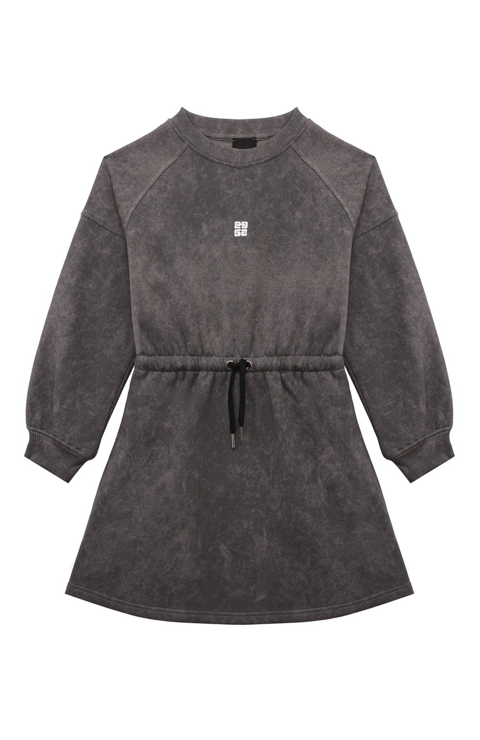 Хлопковое платье GIVENCHY темно-серого цвета по цене 34300 руб., арт. H30387, фото 1 Хлопковое платье GIVENCHY, арт. H30387, фото 1