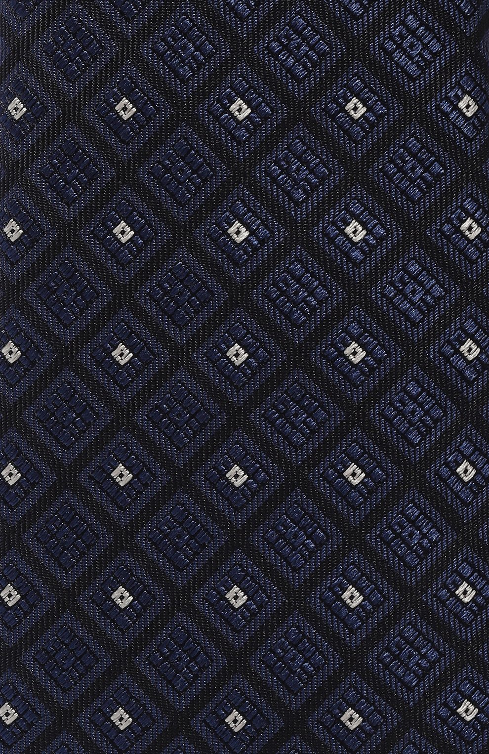Шелковый галстук CANALI темно-синего цвета по цене 17550 руб., арт. 18/HJ03964, фото 4 Шелковый галстук CANALI, арт. 18/HJ03964, фото 4