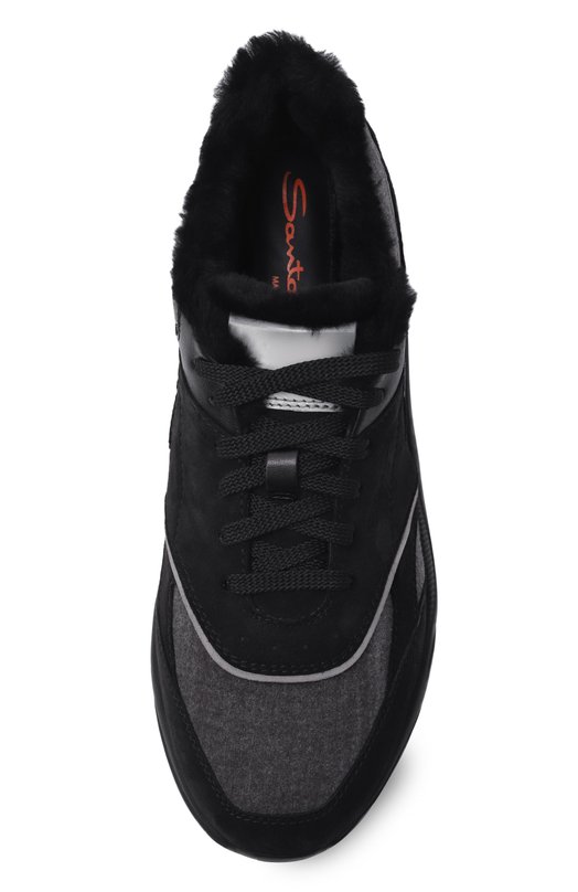 Комбинированные кроссовки Innova Santoni MBIG22112NERP0ML Чёрный  MBIG22112NERP0ML Фото 6