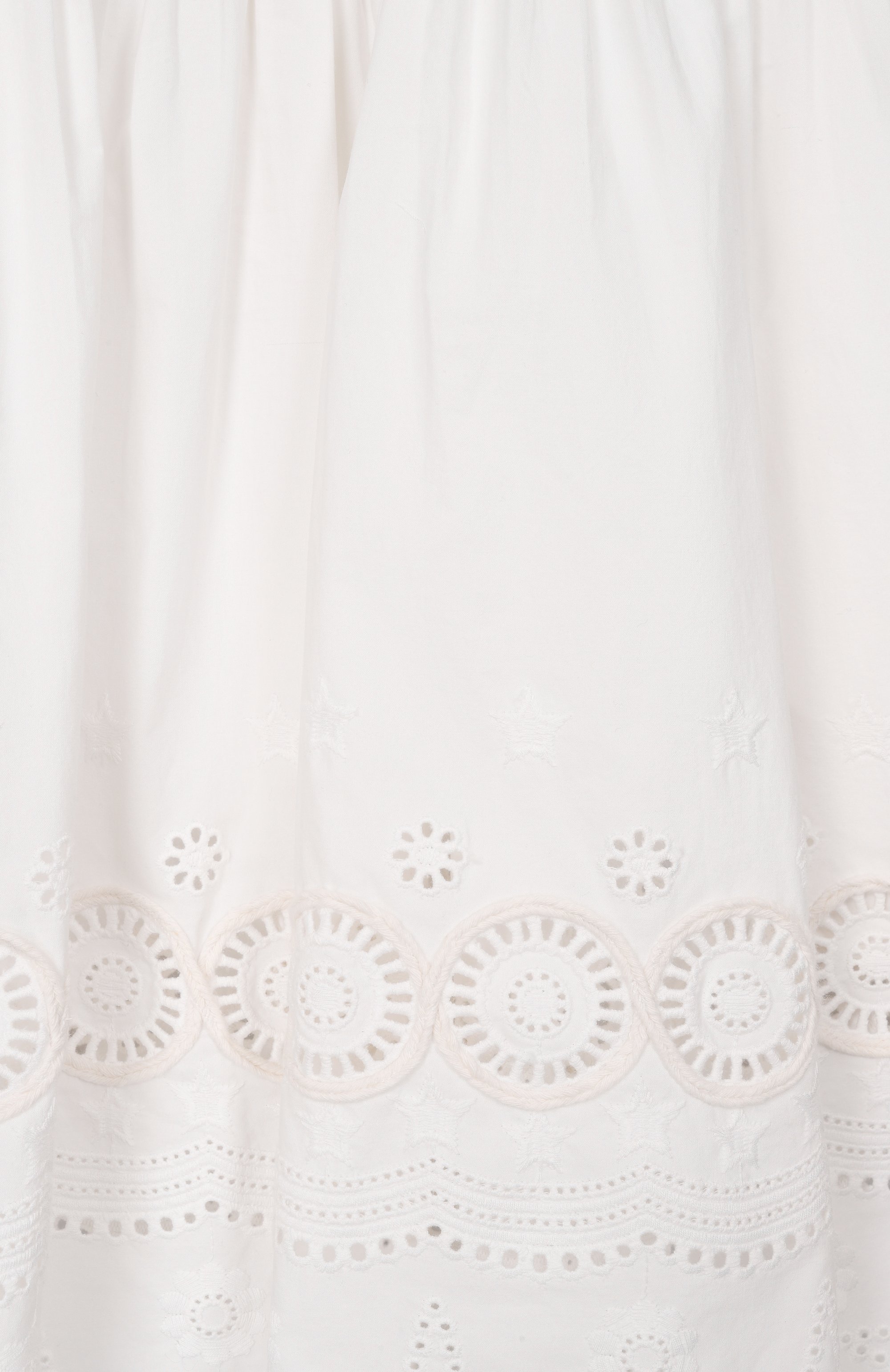 Хлопковое платье STELLA MCCARTNEY белого цвета по цене 24800 руб., арт. TY1F01, фото 3 Хлопковое платье STELLA MCCARTNEY, арт. TY1F01, фото 3