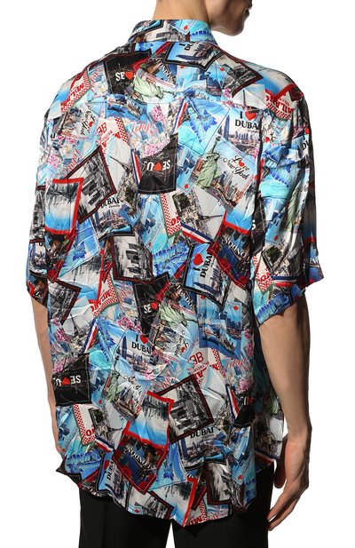 Шелковая рубашка BALENCIAGA, арт. 681813/TML05, фото 4