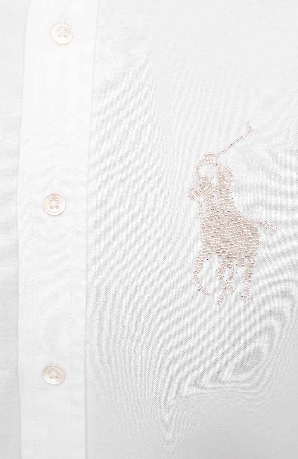 Хлопковая рубашка POLO RALPH LAUREN белого цвета по цене 18800 руб., арт. 211846923, фото 5 Хлопковая рубашка POLO RALPH LAUREN, арт. 211846923, фото 5