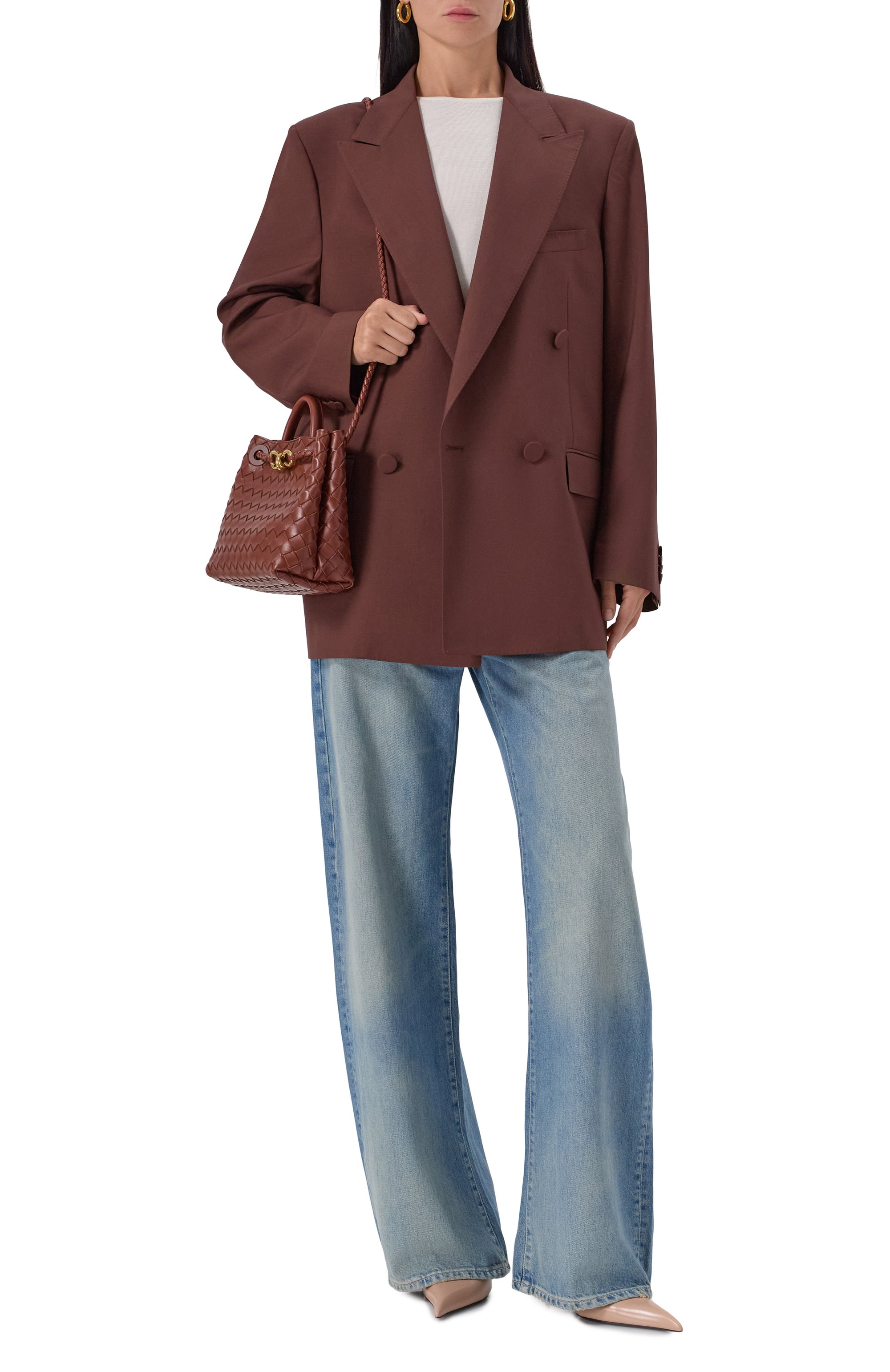 Кожаные туфли élysée 105 SAINT LAURENT, арт. 833447/AACSQ, фото 3