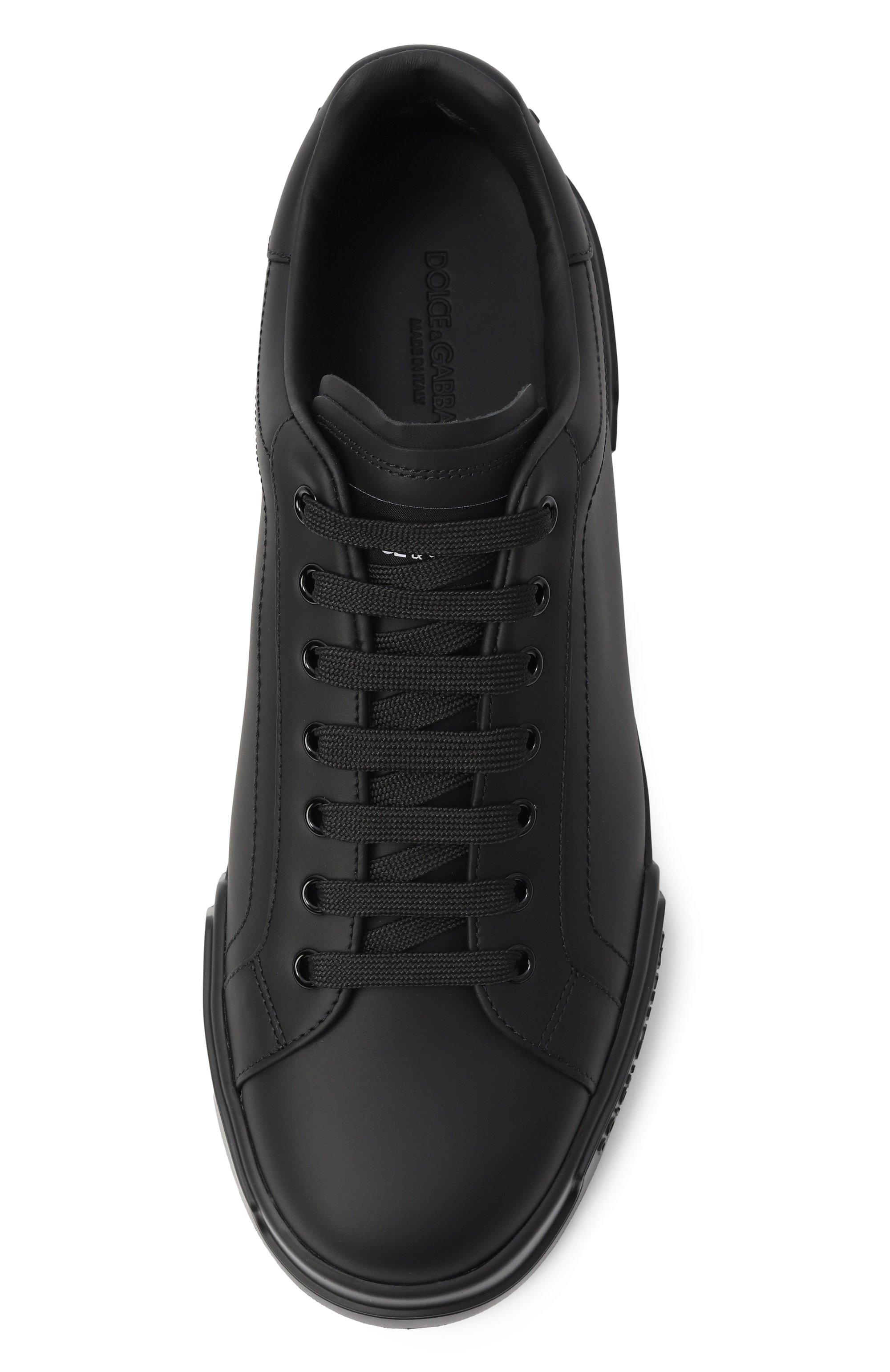 Кожаные кеды portofino DOLCE & GABBANA, арт. CS2332/A1065, фото 6