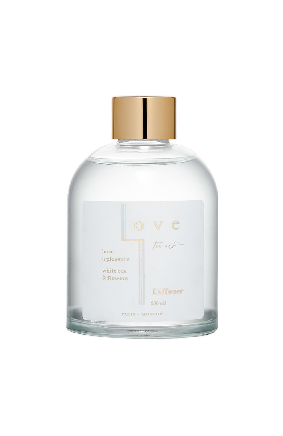 Диффузор для дома белый чай и цветы (230ml) LOVE TEA ART бесцветного цвета по цене 6700 руб., арт. 4603805891307, фото 2 Диффузор для дома белый чай и цветы (230ml) LOVE TEA ART, арт. 4603805891307, фото 2