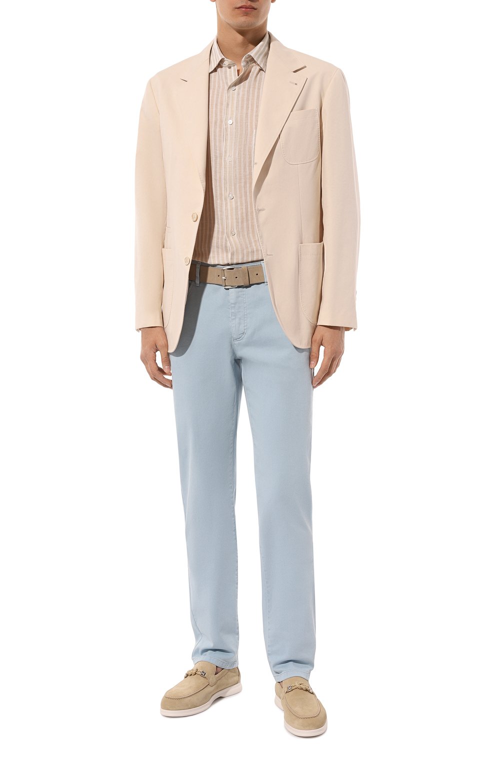 Льняная рубашка STEFANO RICCI бежевого цвета по цене 86250 руб., арт. MC007469/LX2715, фото 2 Льняная рубашка STEFANO RICCI, арт. MC007469/LX2715, фото 2