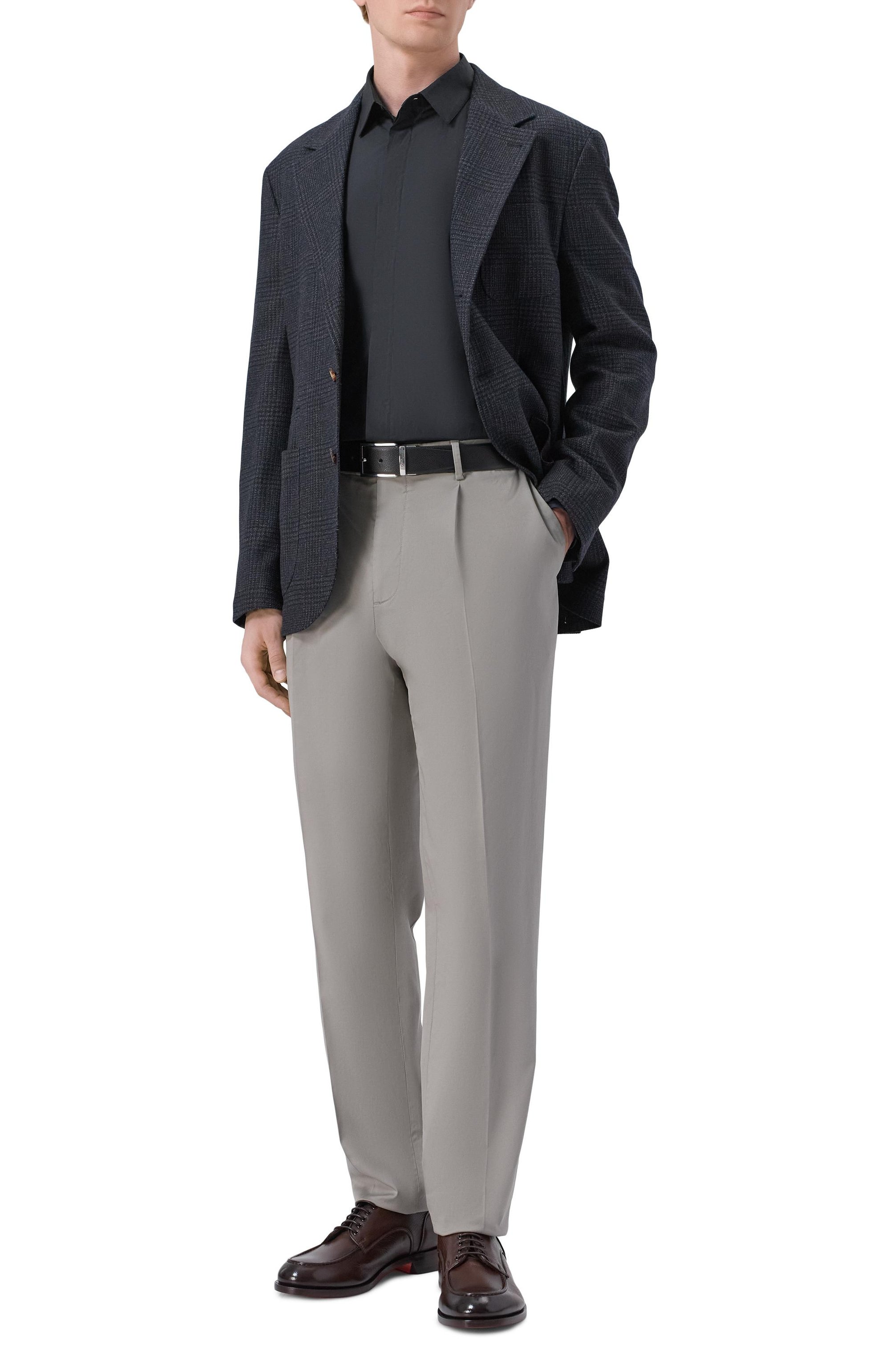 Хлопковая рубашка MVST черного цвета по цене 92150 руб., арт. M26.2PM.B009/F080 P0PELINE, фото 2 Хлопковая рубашка MVST, арт. M26.2PM.B009/F080 P0PELINE, фото 2