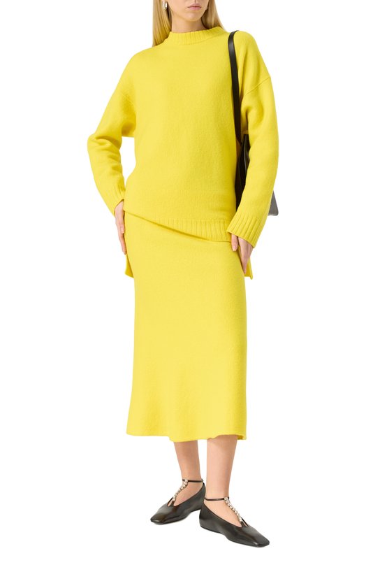 Кожаные балетки Jil Sander J15WZ0021/P4864 Чёрный  J15WZ0021/P4864 Фото 2