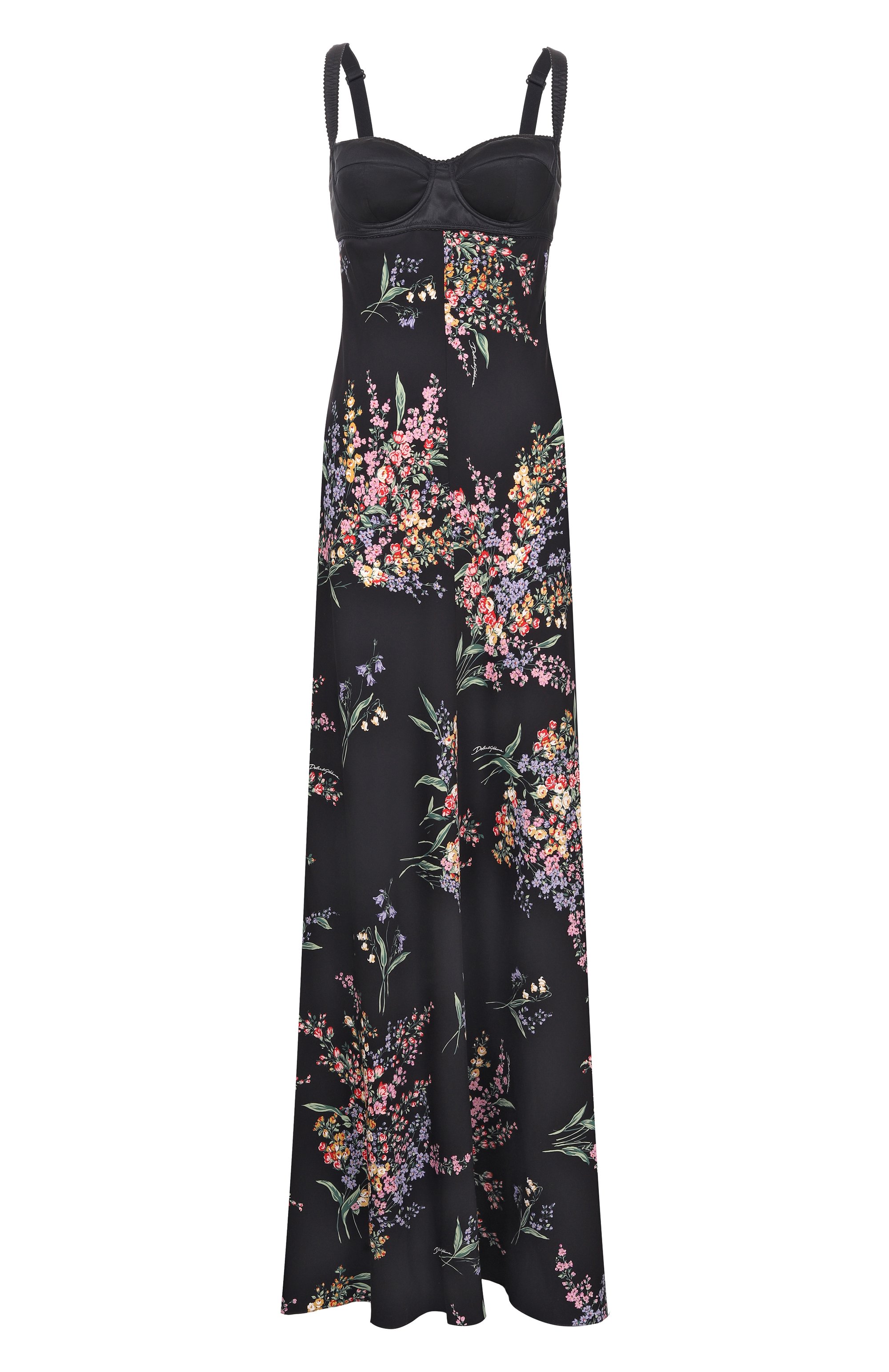 Шелковое платье DOLCE & GABBANA, арт. F60G8T/FSA8N, фото 1