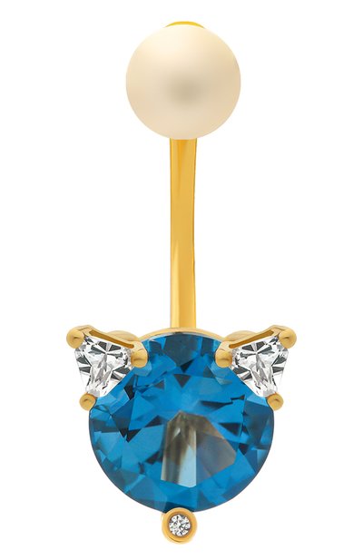 Женские серьга DELFINA DELETTREZ, арт. MGT5001.E(BLUE)