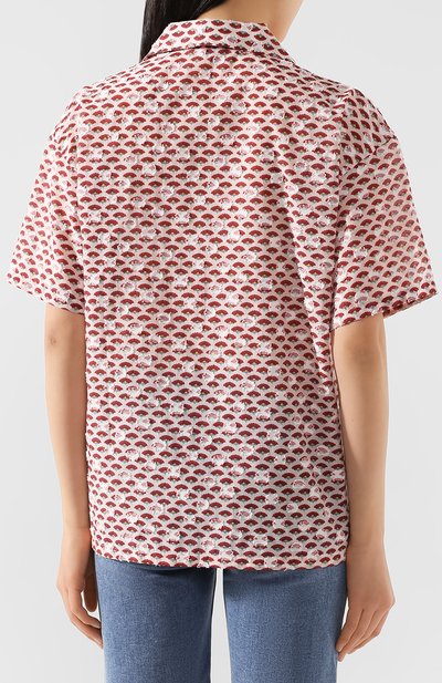 Хлопковая рубашка ACNE STUDIOS, арт. AC0204/W, фото 4