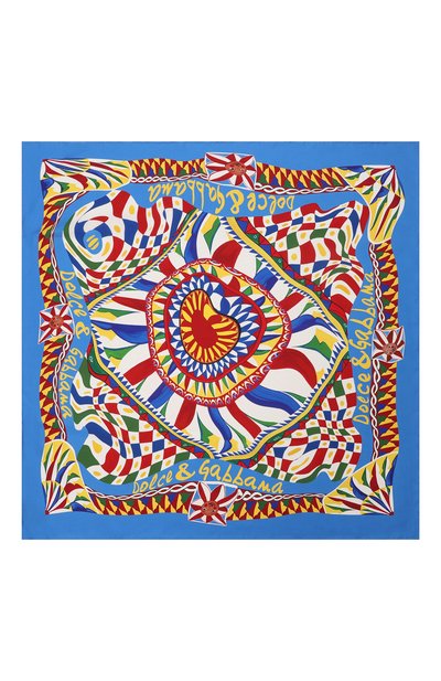 Шелковый платок DOLCE & GABBANA, арт. FN090R/GDBTR, фото 4