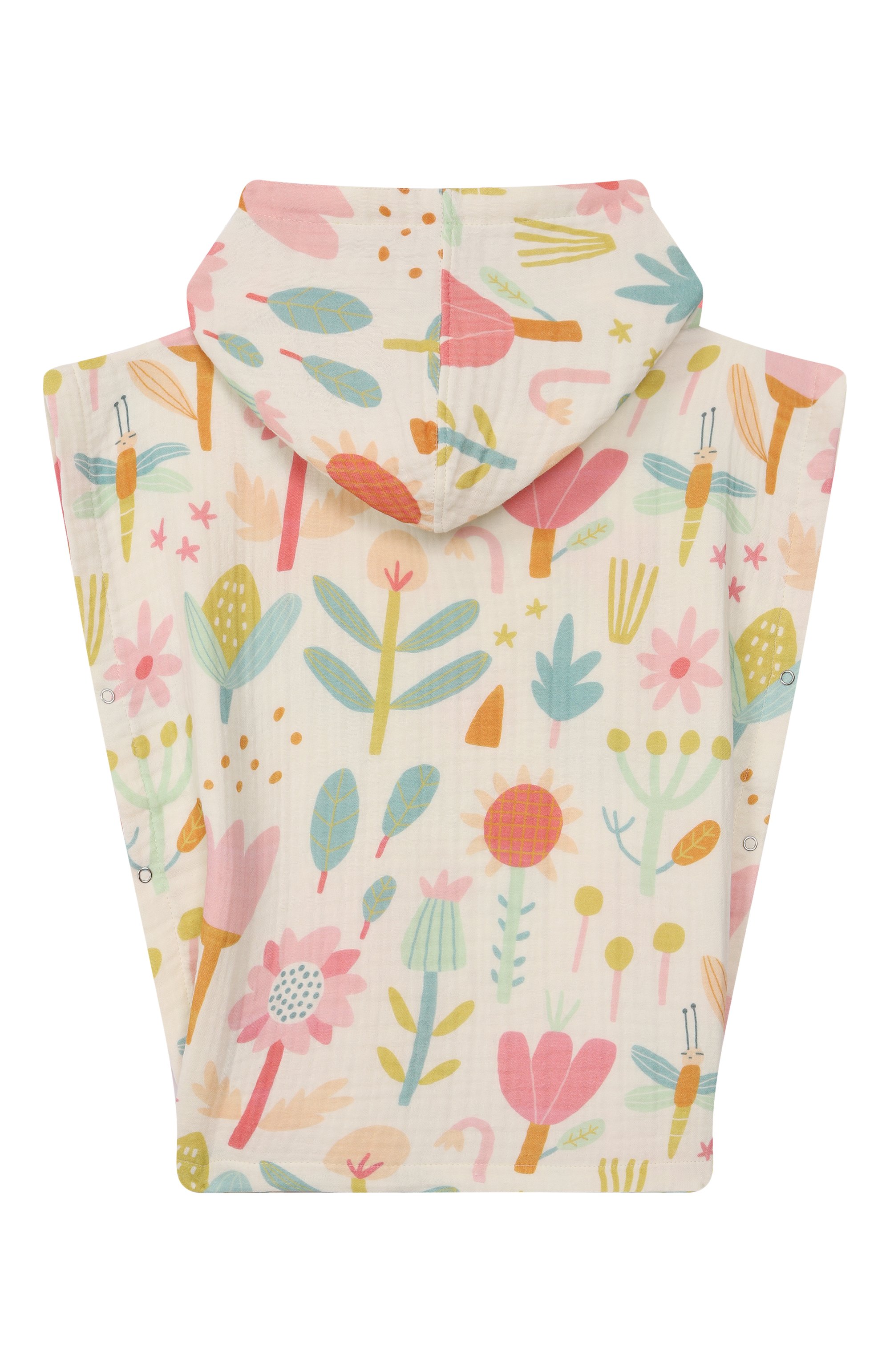 Халат-пончо BUBA KIDS разноцветного цвета по цене 3350 руб., арт. BKPON105-80, фото 2 Халат-пончо BUBA KIDS, арт. BKPON105-80, фото 2