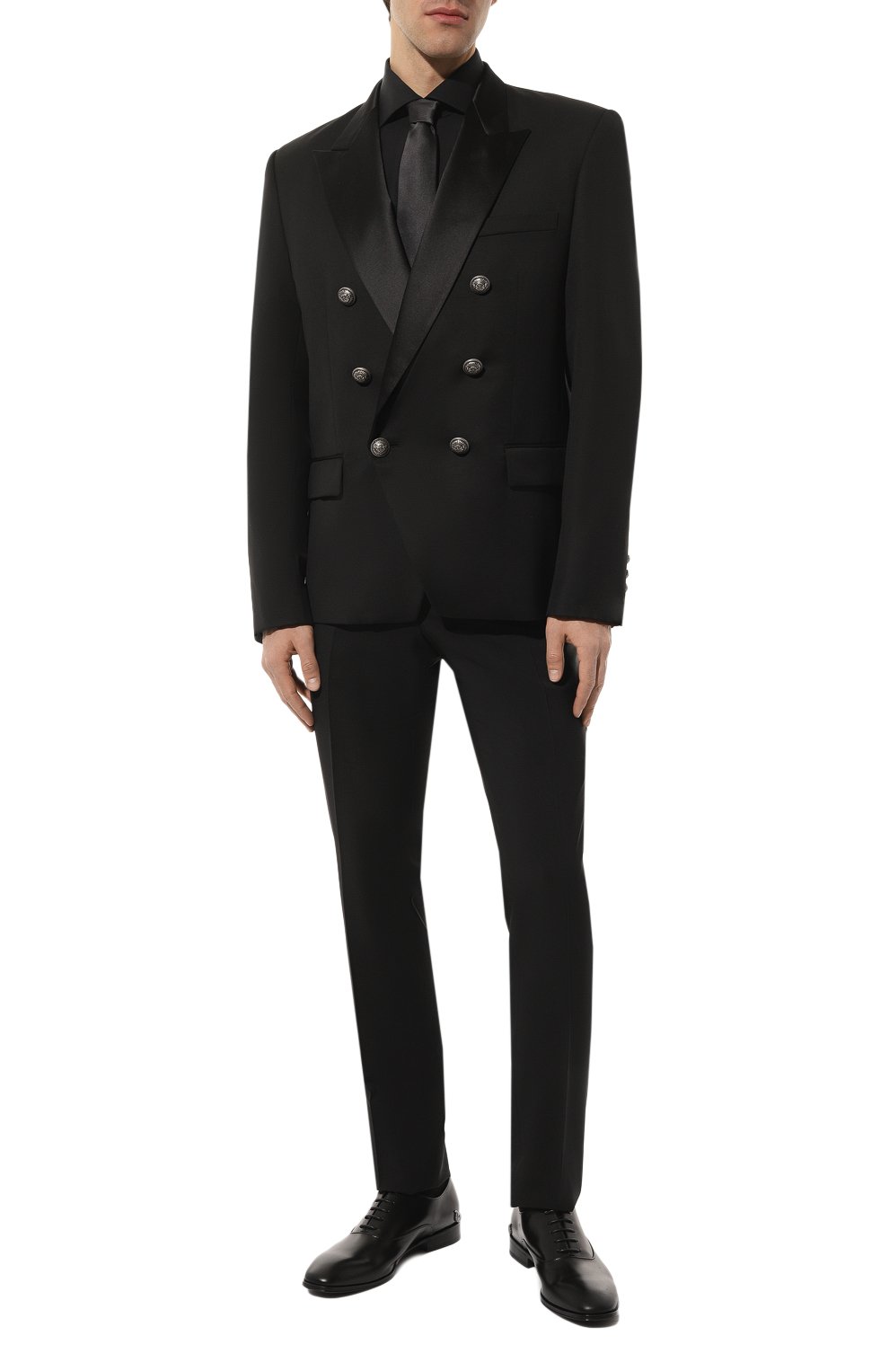 Шерстяной смокинг BALMAIN, арт. XH1SH010MB15, фото 2