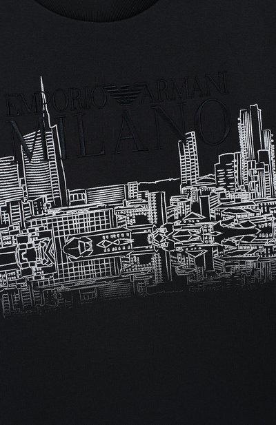 Хлопковый свитшот EMPORIO ARMANI, арт. 6G4MF4/1J07Z, фото 3