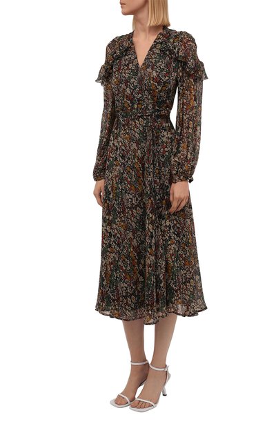 Платье из вискозы POLO RALPH LAUREN разноцветного цвета по цене 48350 руб., арт. 211841929, фото 3 Платье из вискозы POLO RALPH LAUREN, арт. 211841929, фото 3