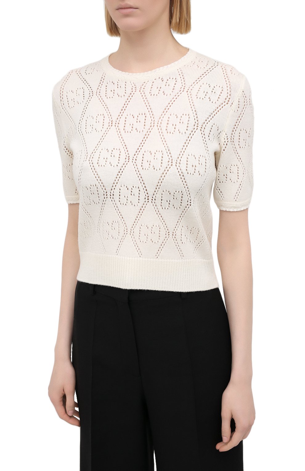 Шерстяной пуловер GUCCI, арт. 650676/XKBL7, фото 3