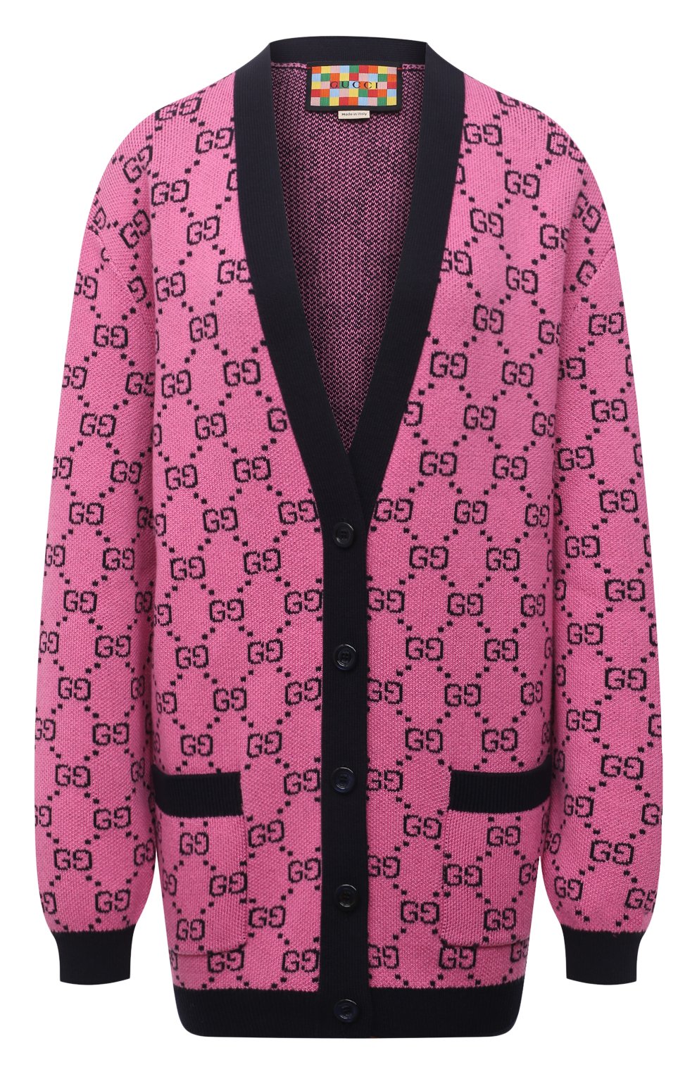 Кардиган из шерсти и хлопка GUCCI, арт. 662036/XKBXI, фото 1