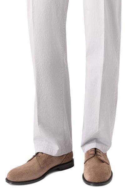 Замшевые дерби KITON, арт. USSA262N0010803, фото 3