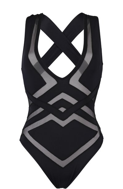 Слитный купальник с прозрачными вставками OYE, арт. BANE, фото 1