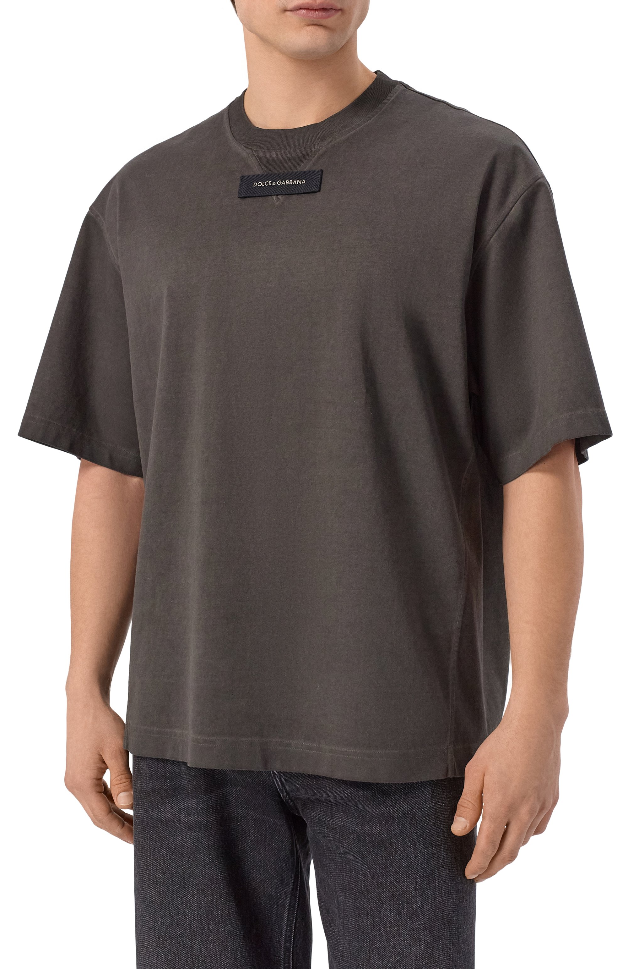 Хлопковая футболка DOLCE & GABBANA, арт. G8TJ6T/G7PPQ, фото 3