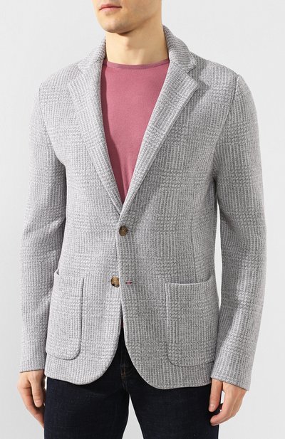 Хлопковый пиджак ELEVENTY PLATINUM, арт. A76GIAA03 MAG0A034, фото 3