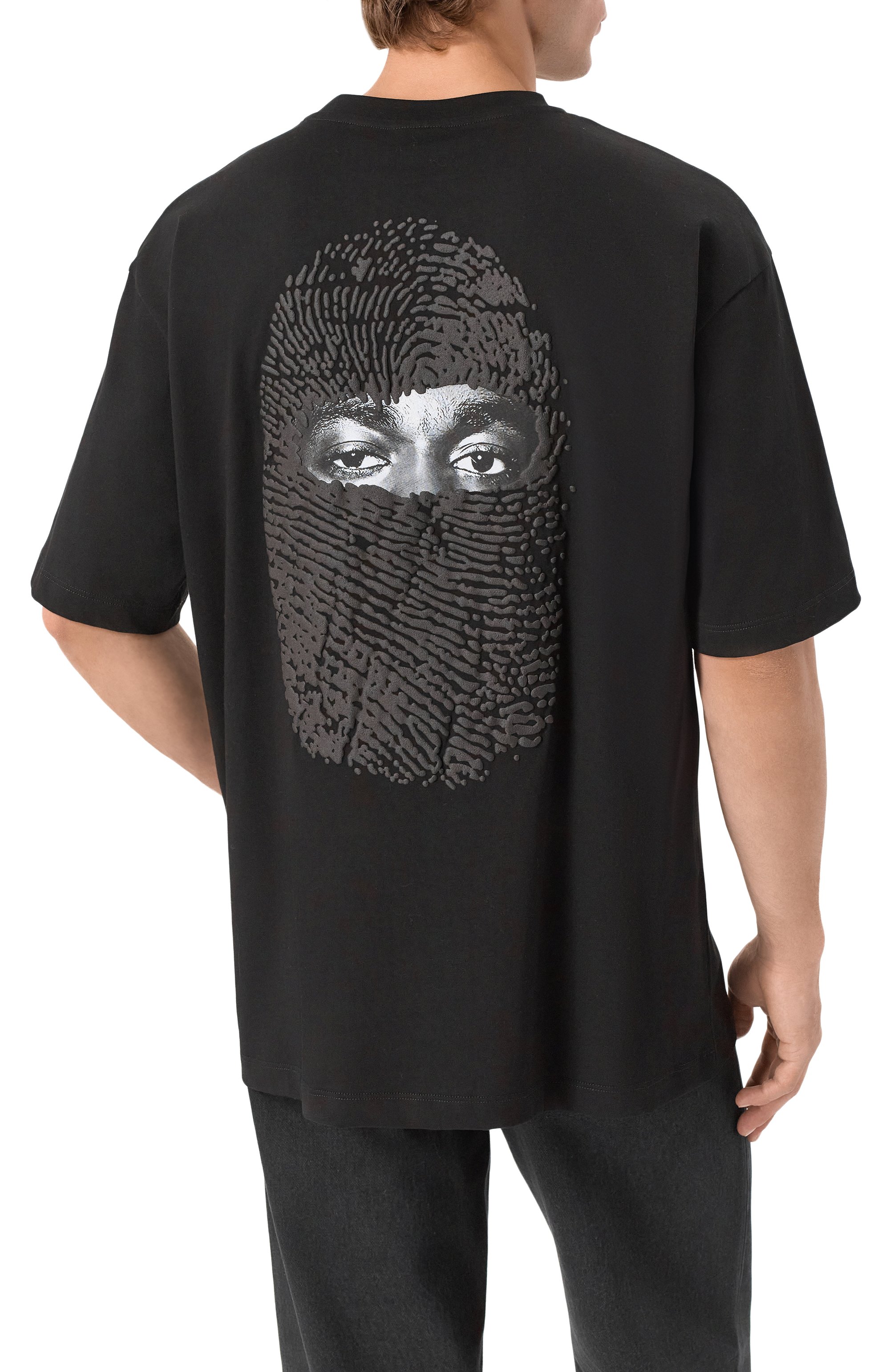 Хлопковая футболка COMME DES FUCKDOWN черного цвета по цене 5995 руб., арт. CFABM01797, фото 4 Хлопковая футболка COMME DES FUCKDOWN, арт. CFABM01797, фото 4