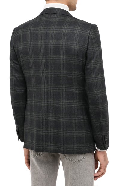Пиджак из шерсти и шелка ZEGNA, арт. 859500/122520, фото 5