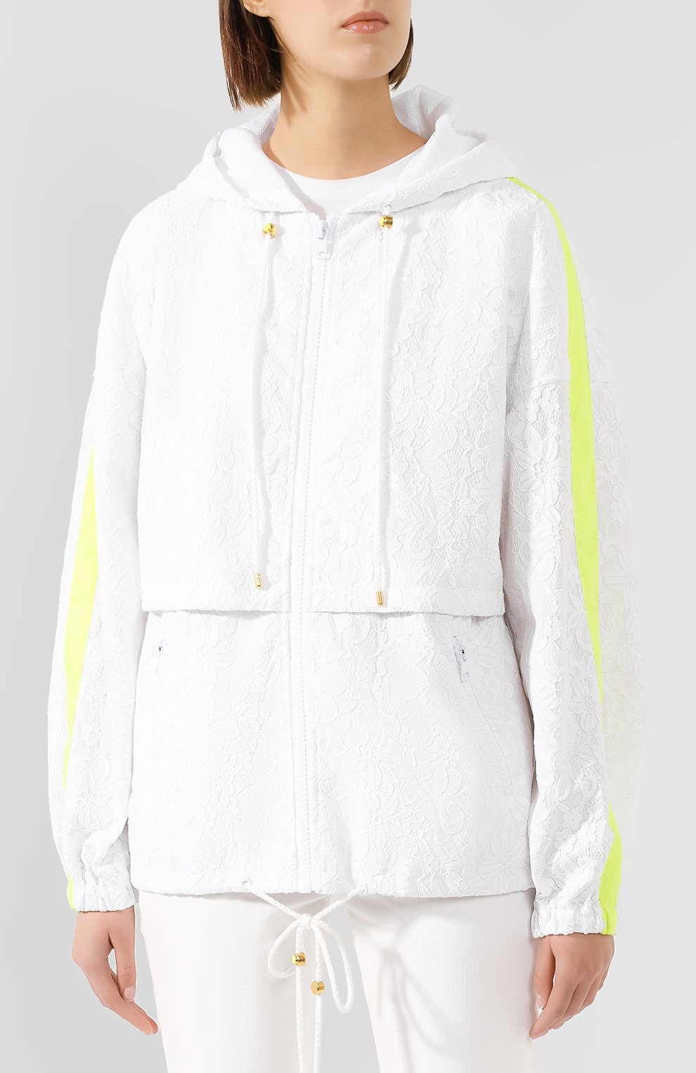 Куртка с капюшоном ESCADA SPORT белого цвета по цене 67300 руб., арт. 5030110, фото 3 Куртка с капюшоном ESCADA SPORT, арт. 5030110, фото 3