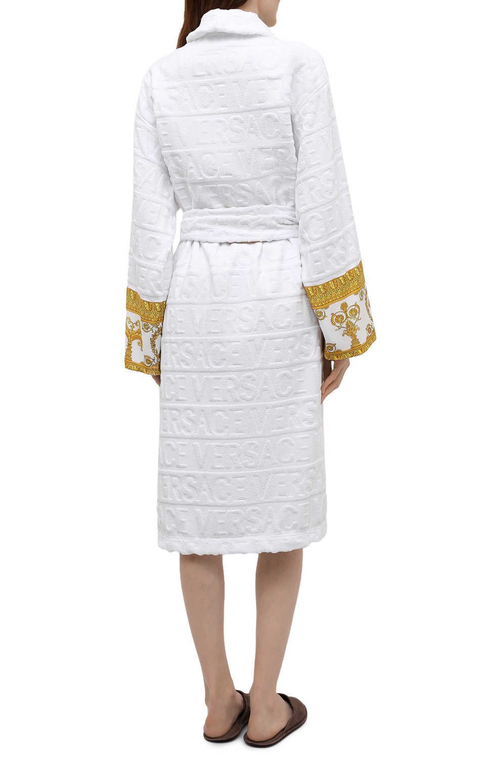Хлопковый халат VERSACE, арт. ZACJ00008/ZC0SP052, фото 4