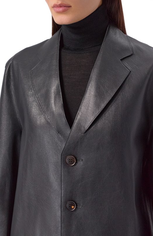 Жакет из экокожи Gooroo LJT002-9073-900-FW25/26 Чёрный  LJT002-9073-900-FW25/26 Фото 5