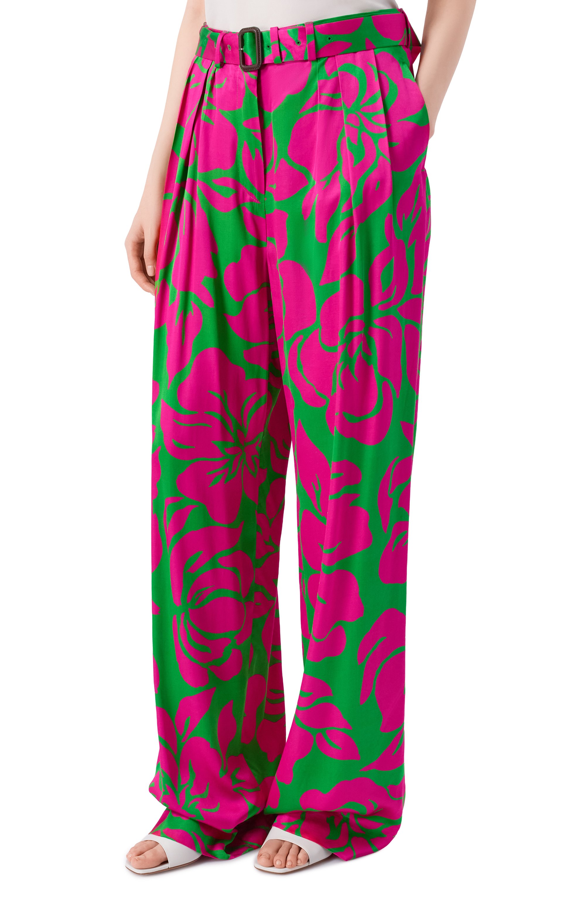 Брюки из вискозы DRIES VAN NOTEN, арт. 261-010921/3189, фото 3