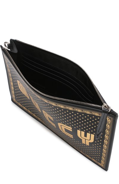 Кожаный клатч guccy на молнии GUCCI, арт. 510489/0GUSN, фото 4
