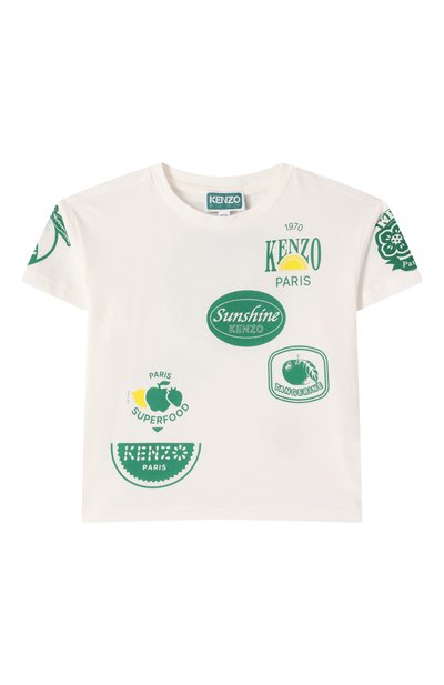 Хлопковая футболка KENZO, арт. K61148