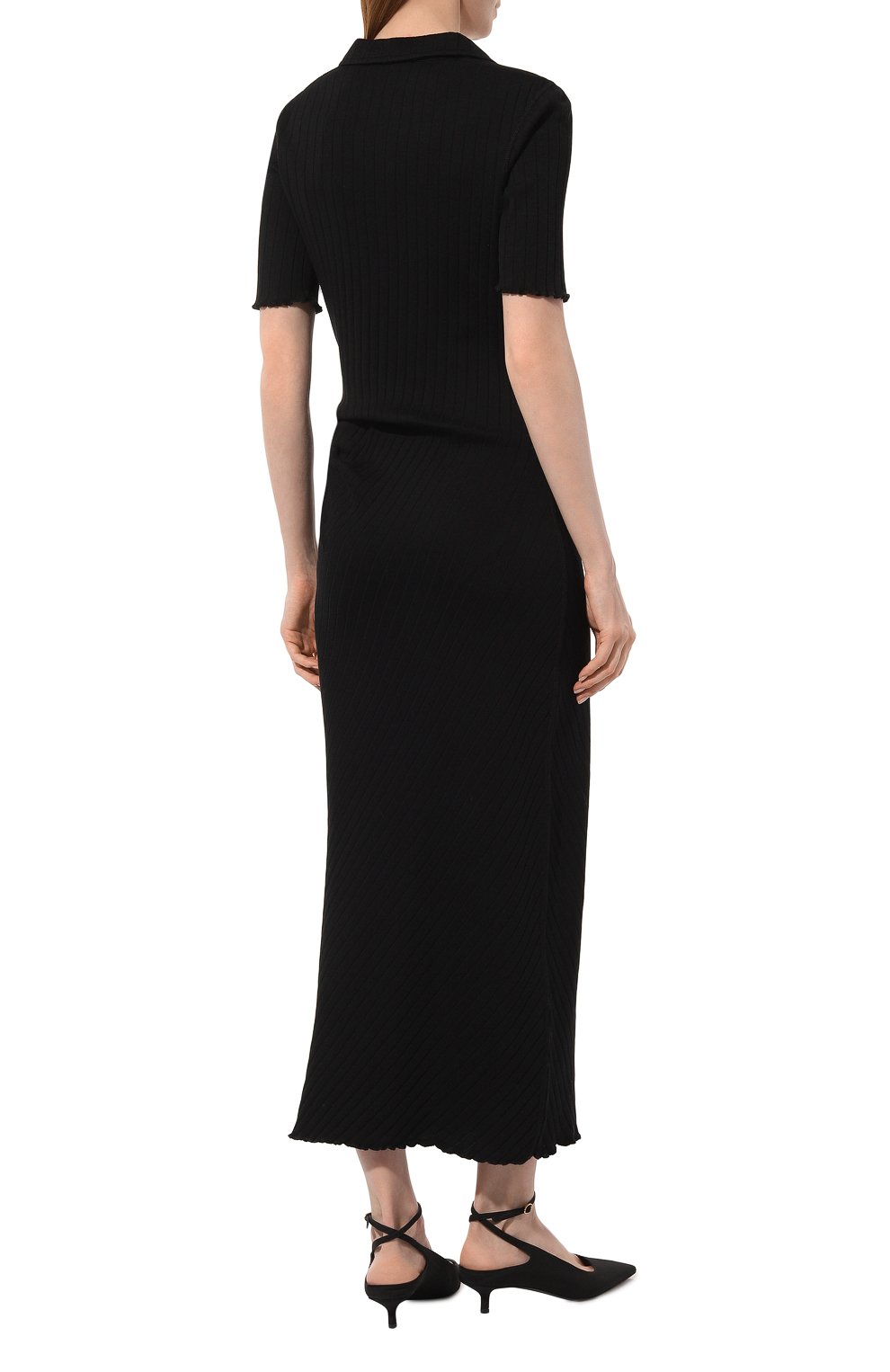 Хлопковое платье HELMUT LANG, арт. K04DW602, фото 4