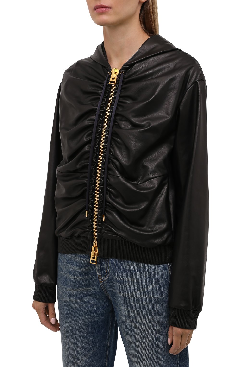 Кожаная куртка TOM FORD, арт. CSL682-LEX228, фото 3